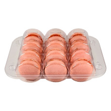 Полуготови продукти - Черупки за френски макарони - светло розови - 24 бр.