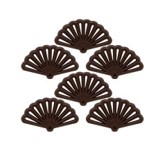 Полуготови продукти - Шоколадови форми - ветрило - 48 бр.