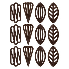 Полуготови продукти - Шоколадови форми - микс - 48 бр.