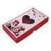 Декоративна кутия - сърце с влюбени гномчета 16.5х8.5х2.5 см