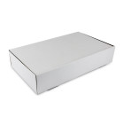Бяла кутия за торта от велпапе 50x30х10 см