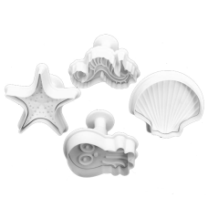 Щампи и текстури - Комплект щампи с форми на морски животни OEM
