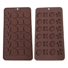 Калъпи за форми - Силикон за шоколадови бонбони - 4 форми