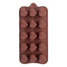 Силикон за шоколадови бонбони - сърчица