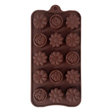Калъпи за форми - Силикон за шоколадови бонбони - цветя