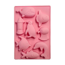 Калъпи за форми - Силиконов калъп за шоколад - морски животни