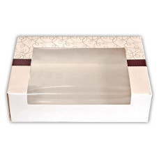 Инструменти и кутии - Картонена кутия за дребни сладки с прозорец