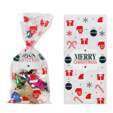 Аксесоари за украса - Декоративни торбички OEM - Merry Christmas 10 бр.