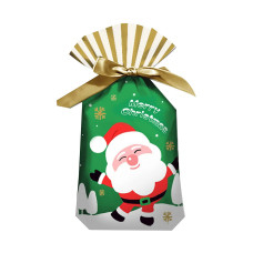 Аксесоари за украса - Декоративна торбичка с панделка OEM - Santa
