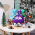 Декоративна торбичка с панделка OEM - Christmas Snowland
