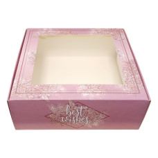 Аксесоари за украса - Декоративна кутия за десерти - Best Wishes