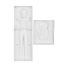 Калъпи за форми - 3D kалъп за моделиране на женска фигура - пластмасов