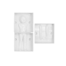 Калъпи за форми - 3D kалъп за моделиране на бебешка фигура - пластмасов