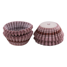 Мъфини и торти - Форми за шоколадови бонбони OEM - кафяви мини 100 бр.