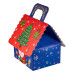Аксесоари за украса - Декоративна кутия къщичка - Коледа #05
