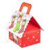 Аксесоари за украса - Декоративна кутия голяма къщичка - Коледа #06