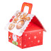 Аксесоари за украса - Декоративна кутия голяма къщичка - Коледа #07