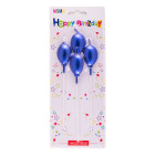 Комплект свещи - сини балони 4 бр.