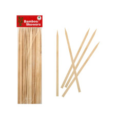 Инструменти и кутии - Комплект плоски бамбукови пръчки 25х1x0.3 см