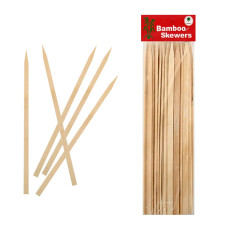 Инструменти и кутии - Комплект плоски бамбукови пръчки 30х1x0.3 см