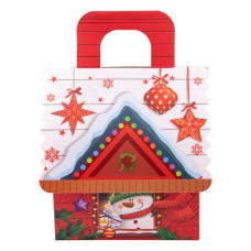 Аксесоари за украса - Декоративна кутия голяма къщичка - Коледа #10