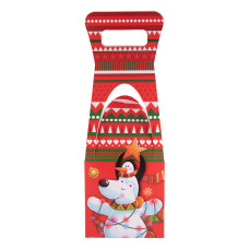 Аксесоари за украса - Декоративна кутия с висока дръжка - Коледа #04