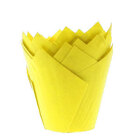 Форми за мъфини тип Лале - жълти 25 бр.