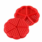 Силиконова форма за гофрети 5 бр.