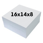 Картонена кутия за торта – 16 x 14 x 8 см