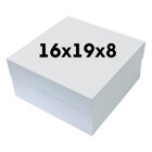 Картонена кутия за торта – 16 x 19 x 8 см