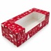 Коледна кутия с панорамен прозорец – 30.5 × 13.5 × 8 см