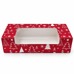 Коледна кутия с панорамен прозорец – 30.5 × 13.5 × 8 см
