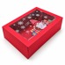 Коледна кутия с прозорец „Коледно джудже“ – 22 × 15 × 7 см
