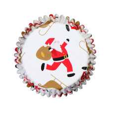 Мъфини и торти - Фолирани форми за мъфини - Christmas Santa Sleigh