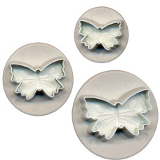 Щампи и текстури - Комплект щампи с форми на пеперуда PME