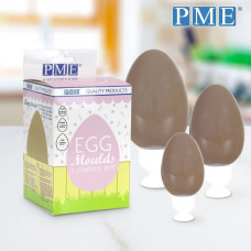 Калъпи за форми - Комплект пластмасови молдове PME - Великденски яйца