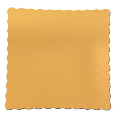 Квадратна подложка златна 30х30 см