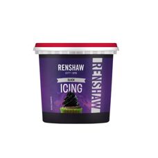 Черна готова глазура/айсинг Renshaw – 400 g