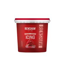 Червена готова глазура/айсинг Renshaw – 400 g
