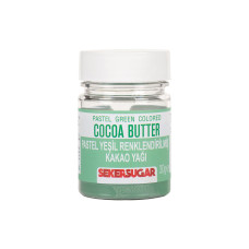 Оцветители и есенции - Оцветено какаово масло SekerSugar - Pastel Green 30 гр
