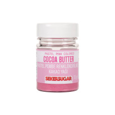 Оцветители и есенции - Оцветено какаово масло SekerSugar - Pastel Pink 30 гр
