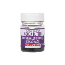 Оцветители и есенции - Оцветено какаово масло SekerSugar - Purple 30 гр