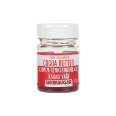Оцветители и есенции - Оцветено какаово масло SekerSugar - Red 30 гр