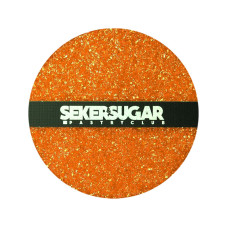 Оцветители и есенции - Ядливи люспи SekerSugar ситни - оранжеви 20 гр