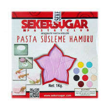 Фондани и марципани - Захарно тесто SekerSugar - лилаво 1 кг