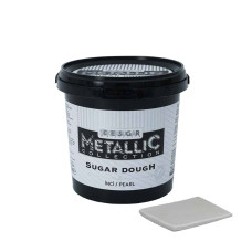 Фондани и марципани - Захарно тесто металик SekerSugar - перла 200 гр