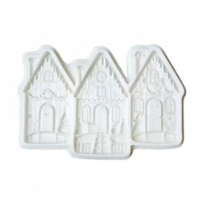 Силиконова форма Shapemart – зимни къщички
