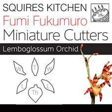 Резци на форми - Миниатюрни резци - орхидея Lemboglossum