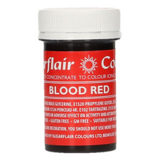 Оцветители и есенции - Сладкарска боя - гел - BLOOD RED