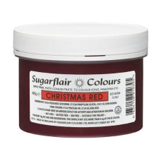Оцветители и есенции - Сладкарска боя - гел - CHRISTMAS RED 400 гр